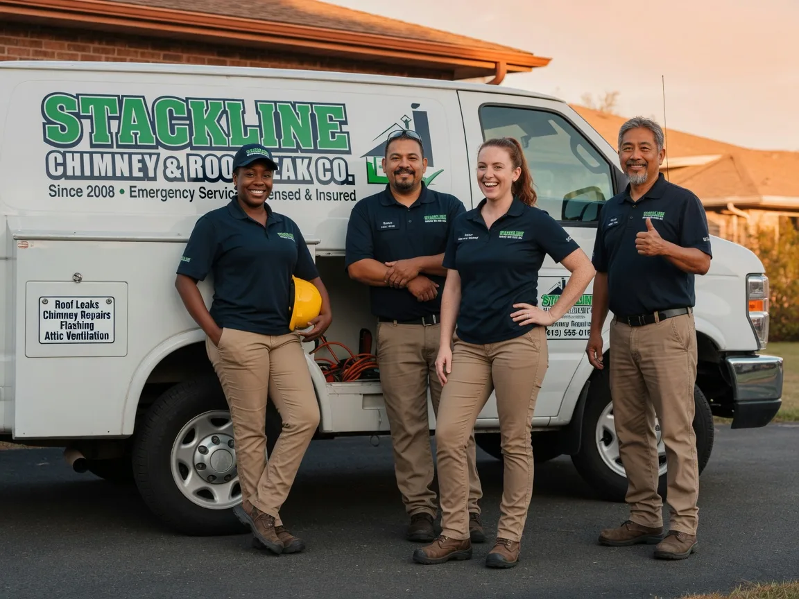 Chimney flashing repair company in Llano, NM